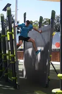Fitcore Extreme Spider park gym equipment installed in Burwood Sydney.